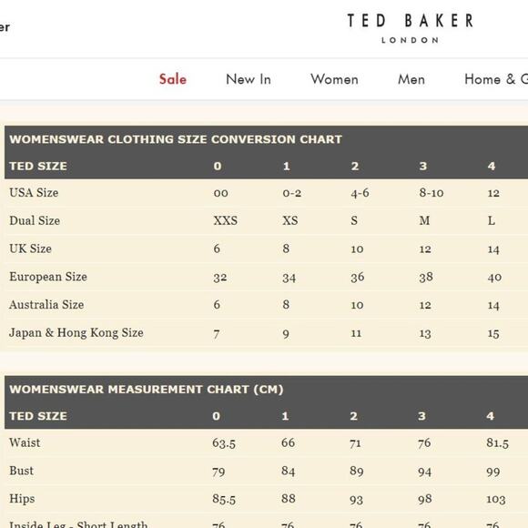 Ted Baker Short Light Pink Button Down Ikat Stripes 100% Cotton 4 US 12 - Picture 9 of 9